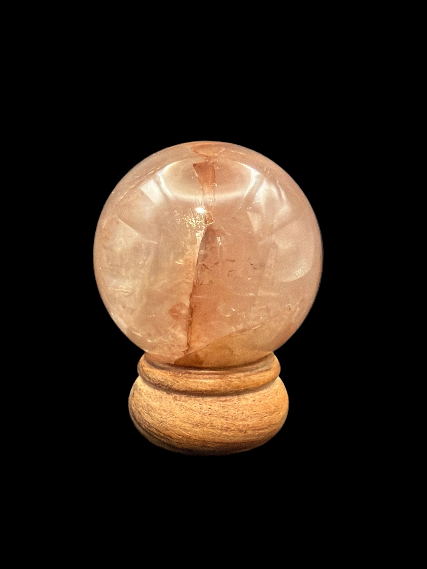 Fire Quartz Sphere