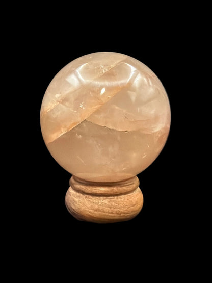 Fire Quartz Sphere