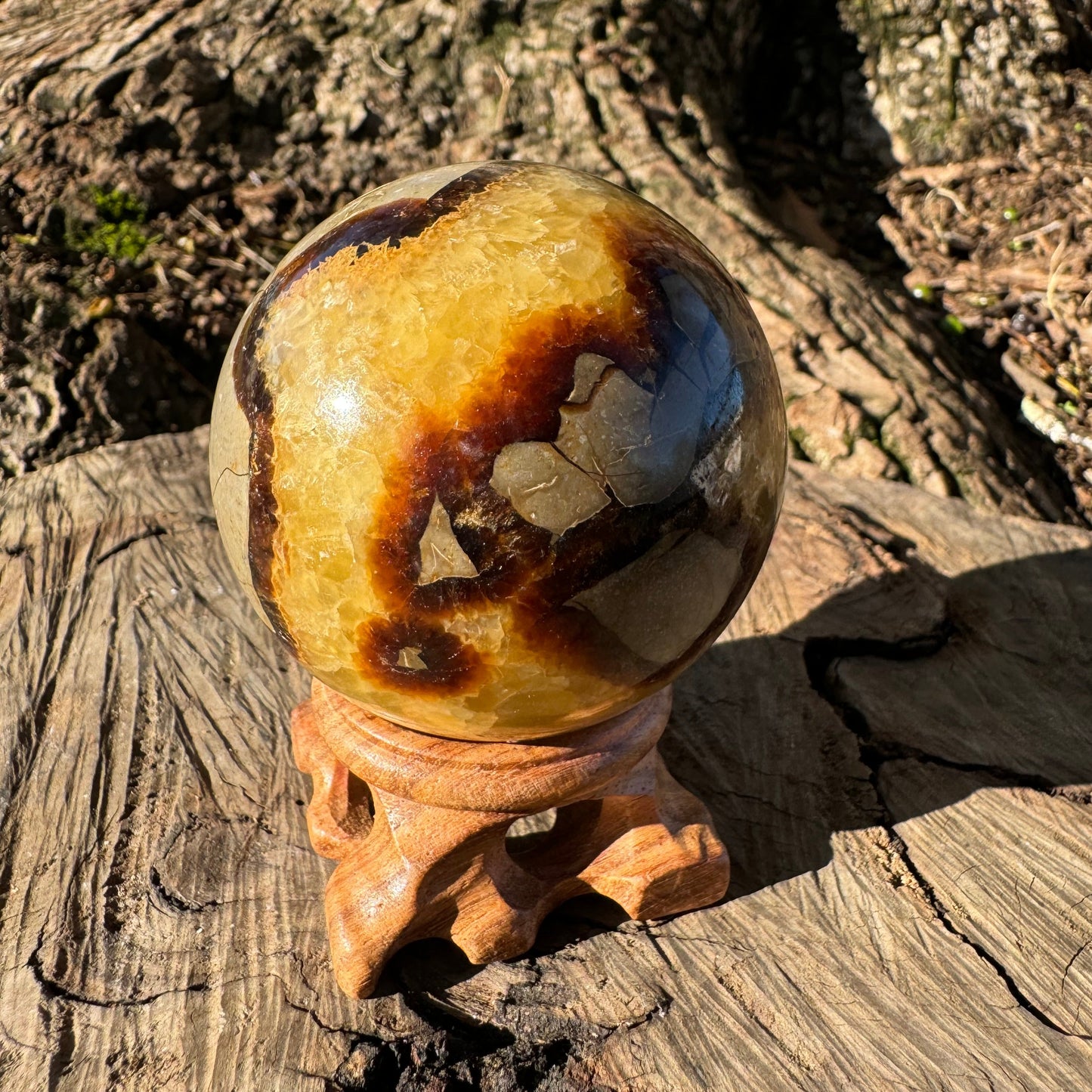 Septarian Sphere