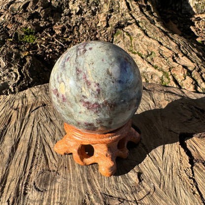 Pink Tourmaline Rubellite Sphere