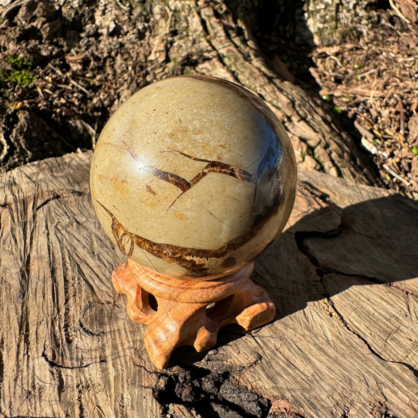 Septarian Sphere