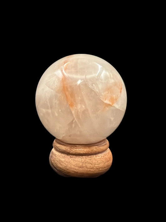 Fire Quartz Sphere