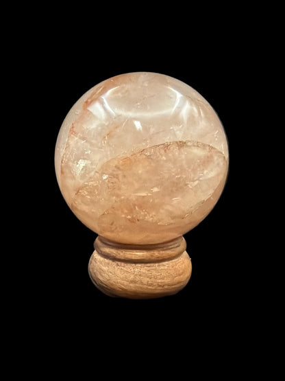 Fire Quartz Sphere