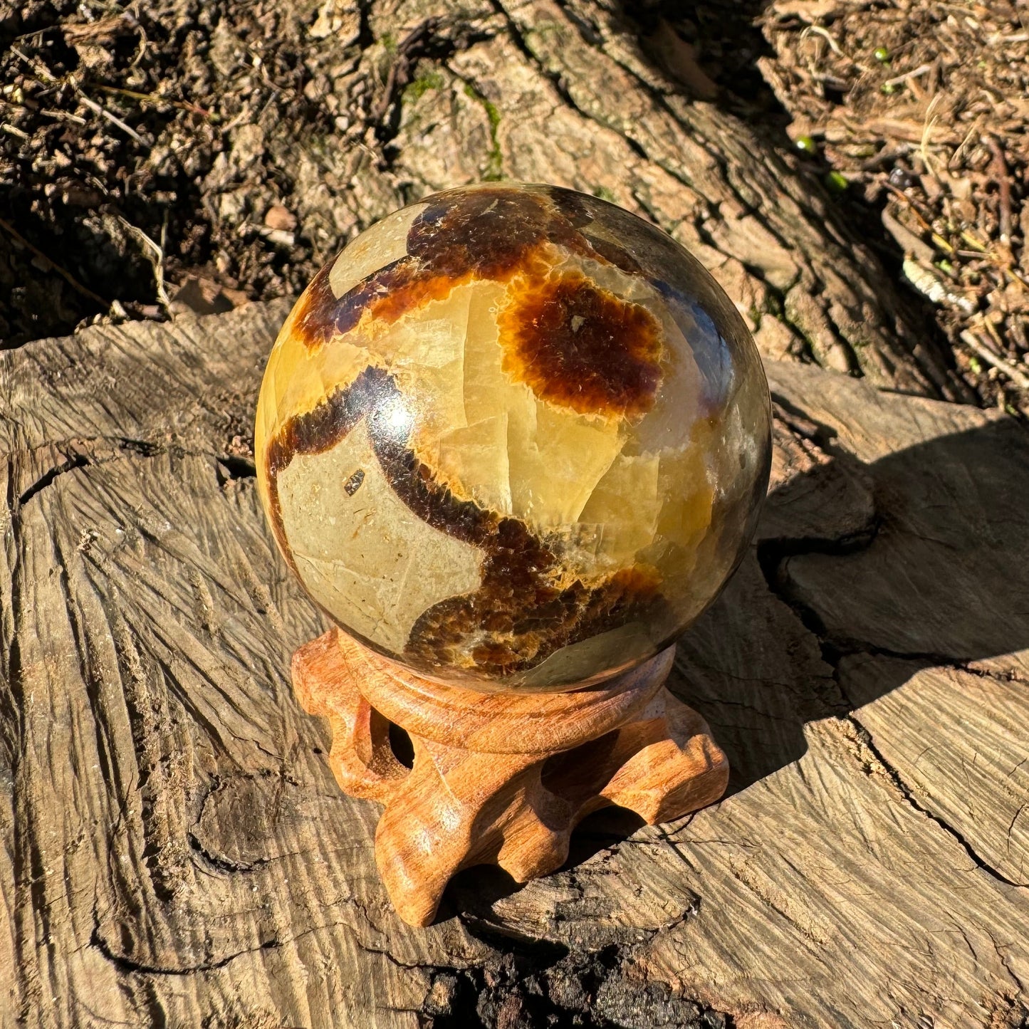 Septarian Sphere