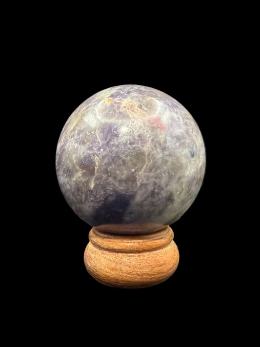Lepidolite Sphere