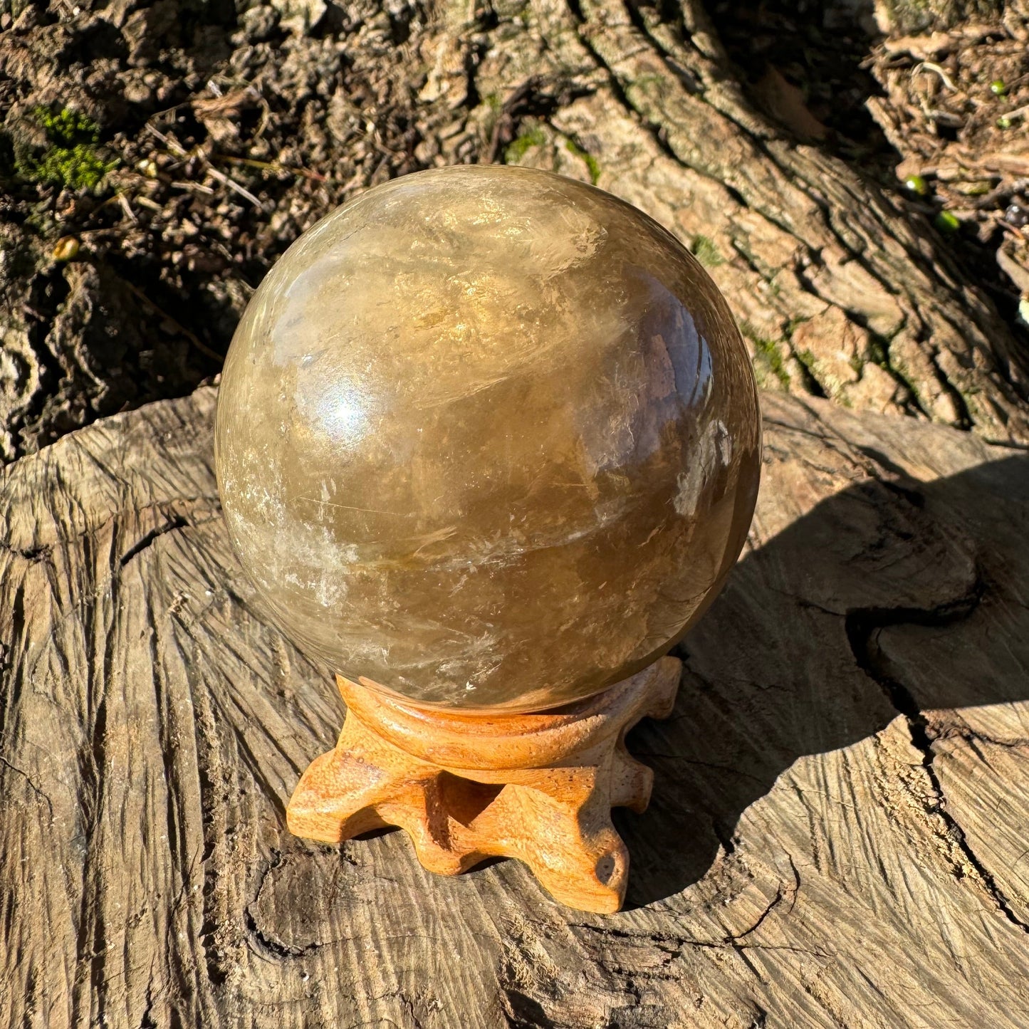 Smoky Quartz Sphere