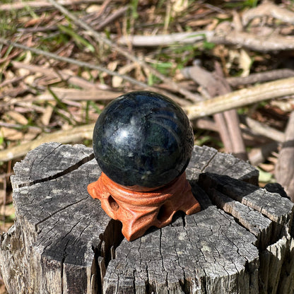 Iolite Water Sapphire Sphere