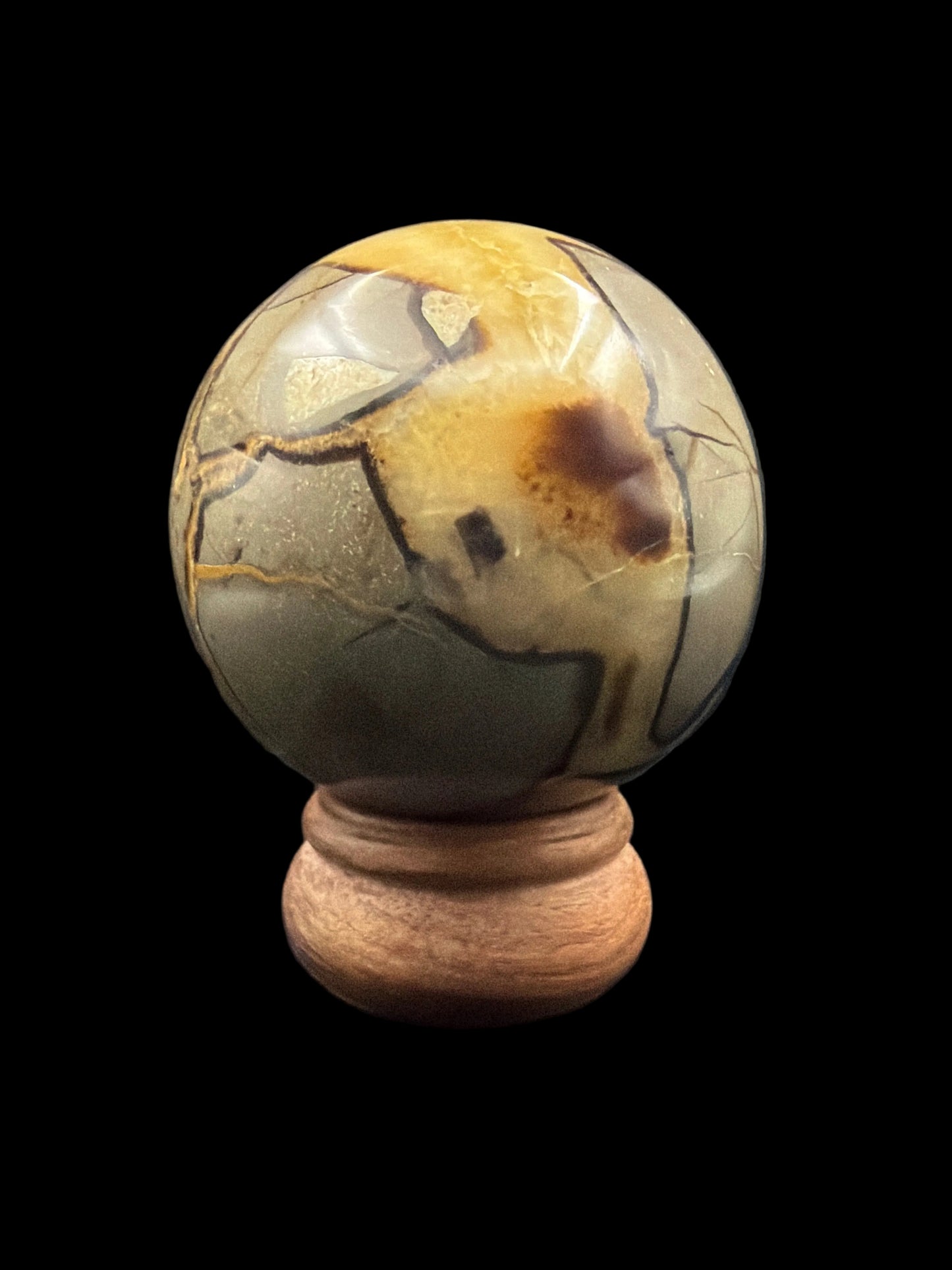 Septarian Sphere