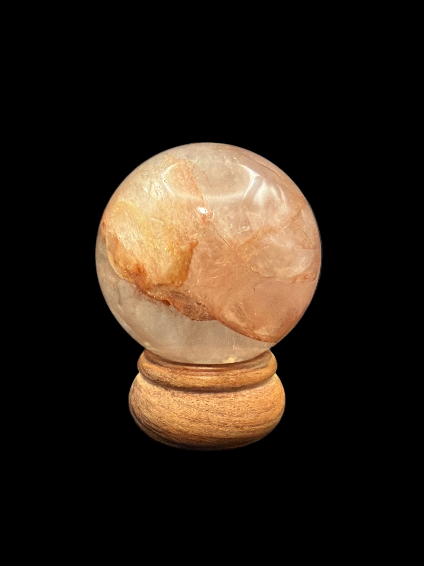 Fire Quartz Sphere