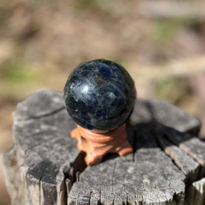 Iolite Water Sapphire Sphere