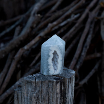 Druzy Agate Point