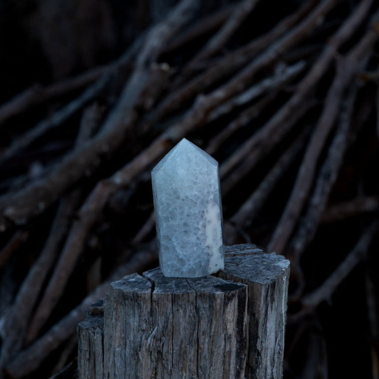 Druzy Agate Point