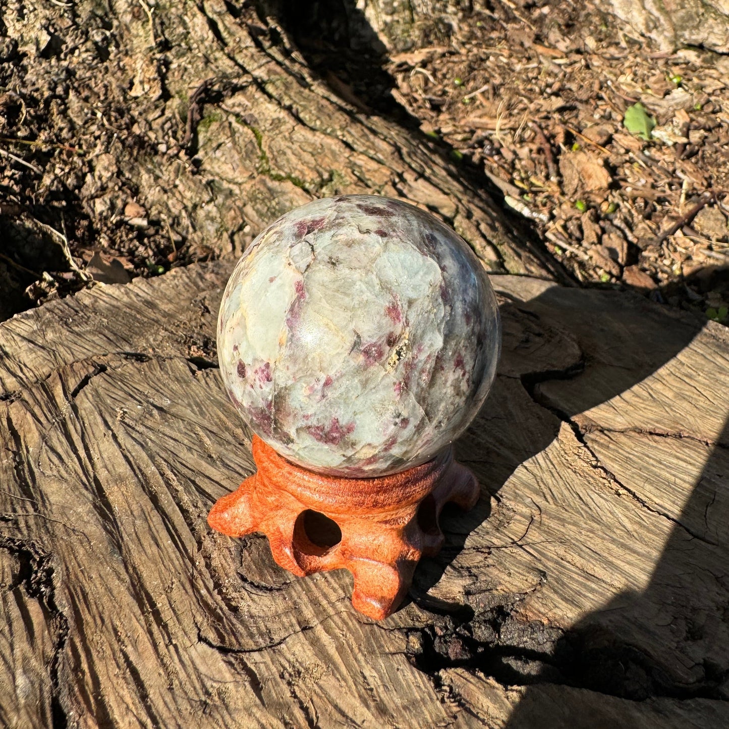 Pink Tourmaline Rubellite Sphere