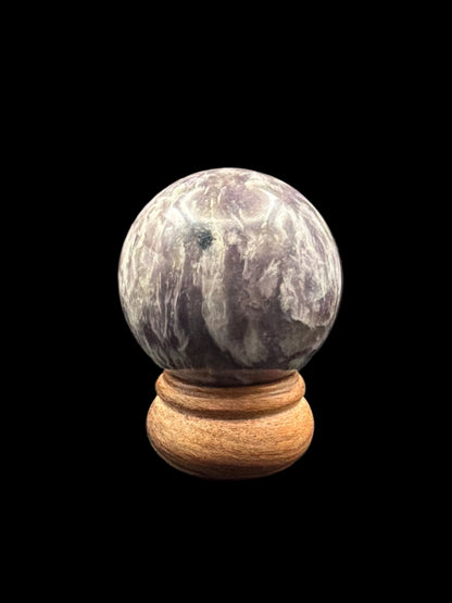 Lepidolite Sphere