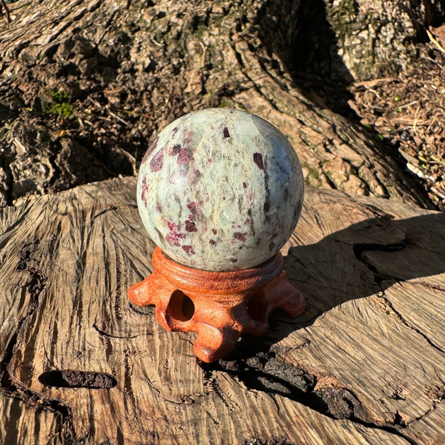 Pink Tourmaline Rubellite Sphere