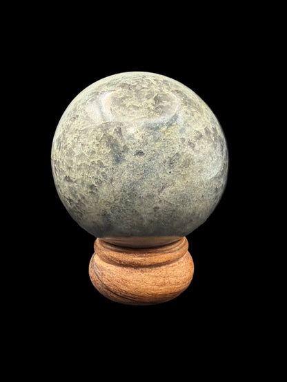 Blue Spotted Spinel Sphere