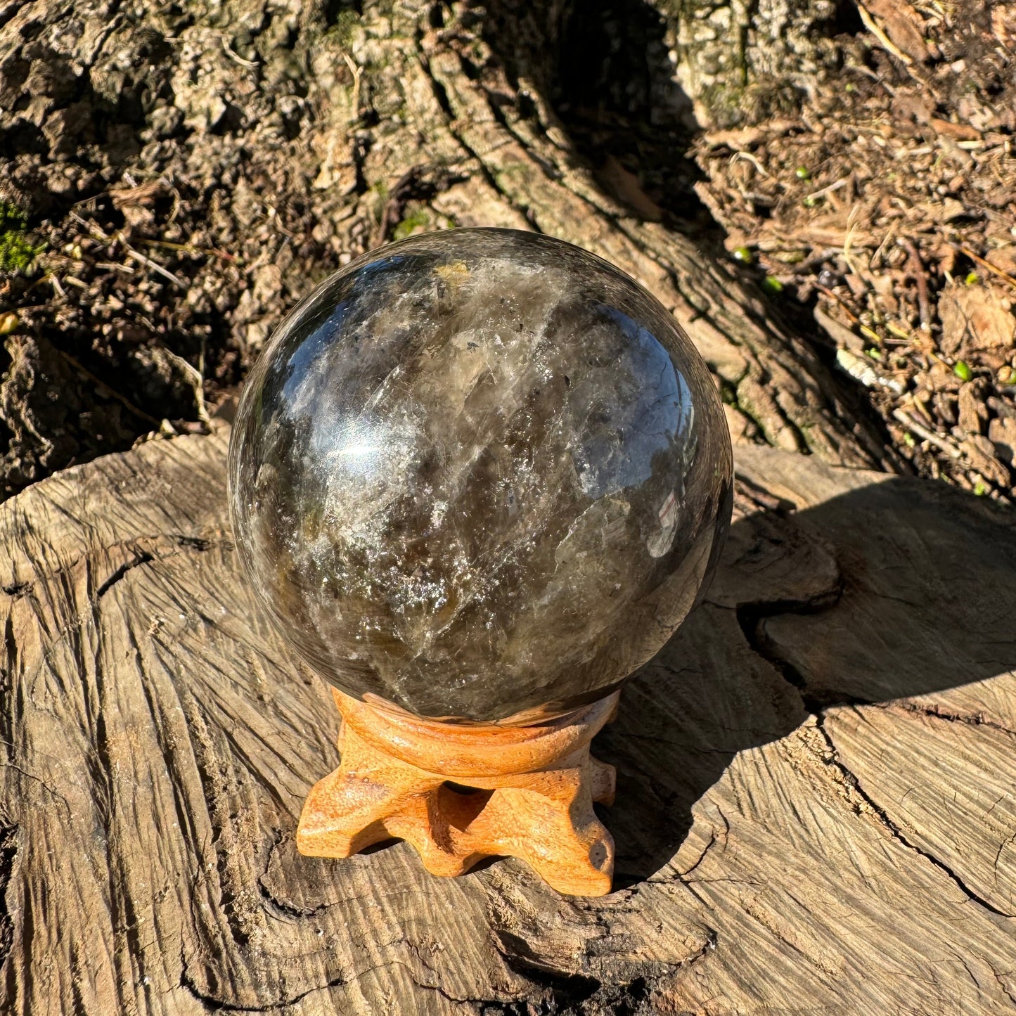 Smoky Quartz Sphere