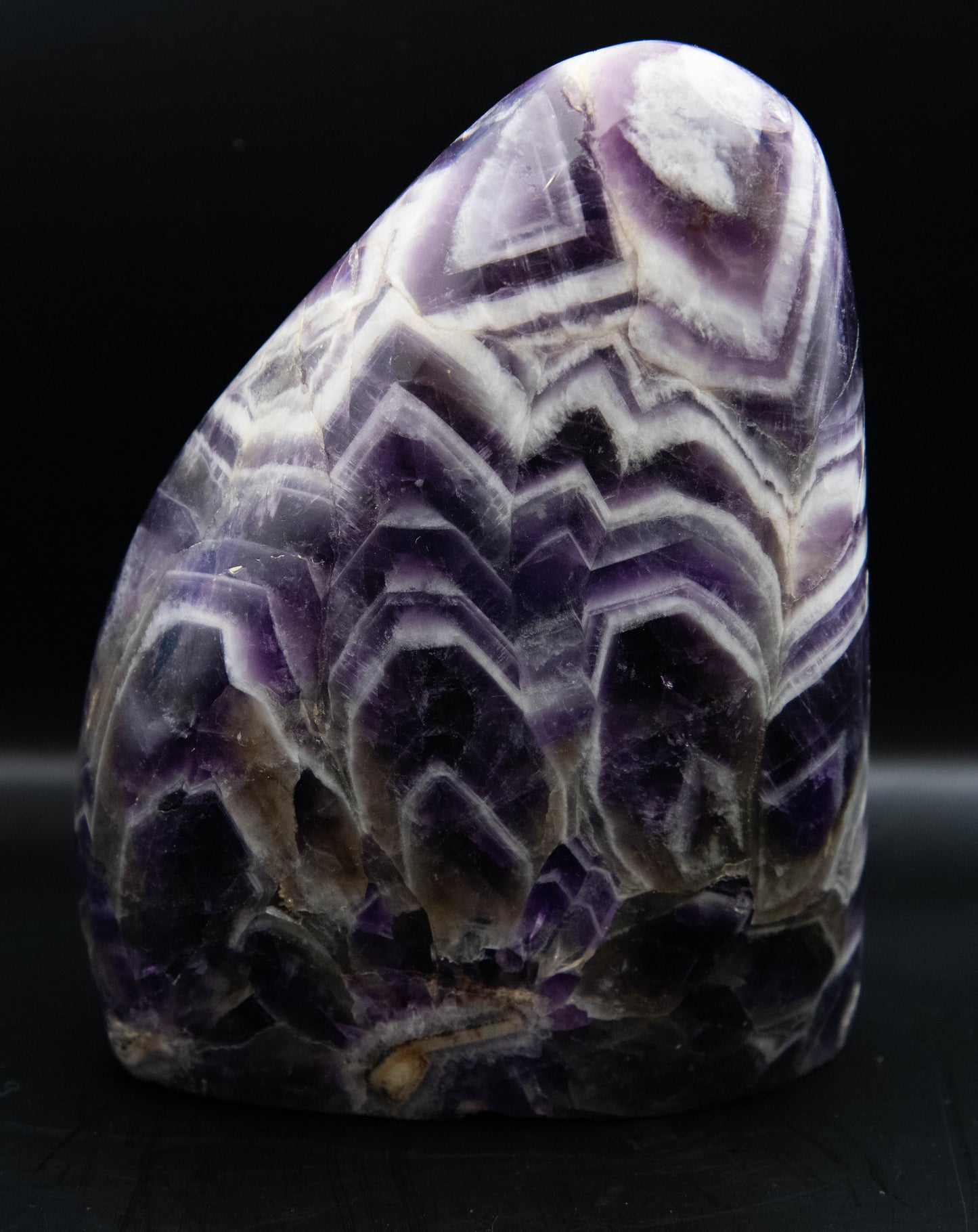 Chevron Amethyst Free Form