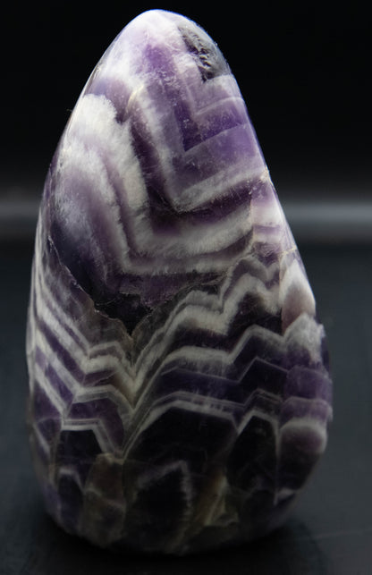 Chevron Amethyst Free Form