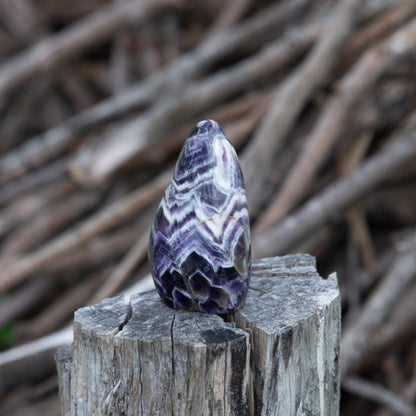 Chevron Amethyst Free Form