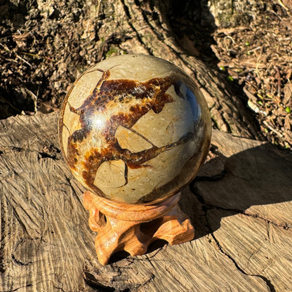 Septarian Sphere