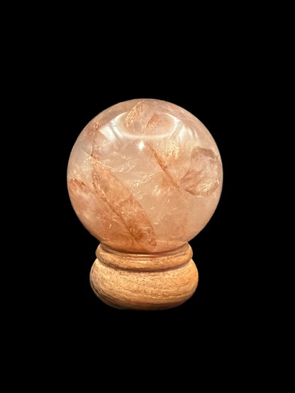 Fire Quartz Sphere