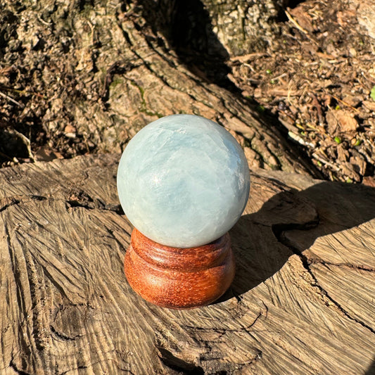 Blue Calcite Sphere