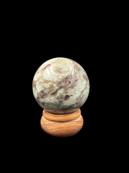 Pink Tourmaline Rubellite Sphere