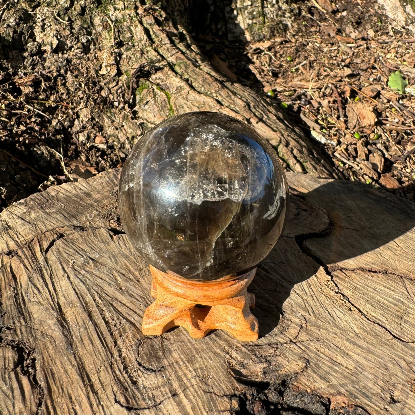 Smoky Quartz Sphere