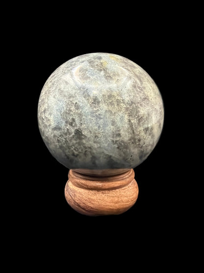 Blue Spotted Spinel Sphere