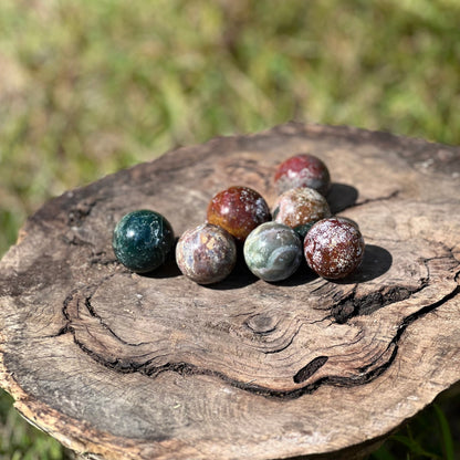 Ocean Jasper Mini Spheres