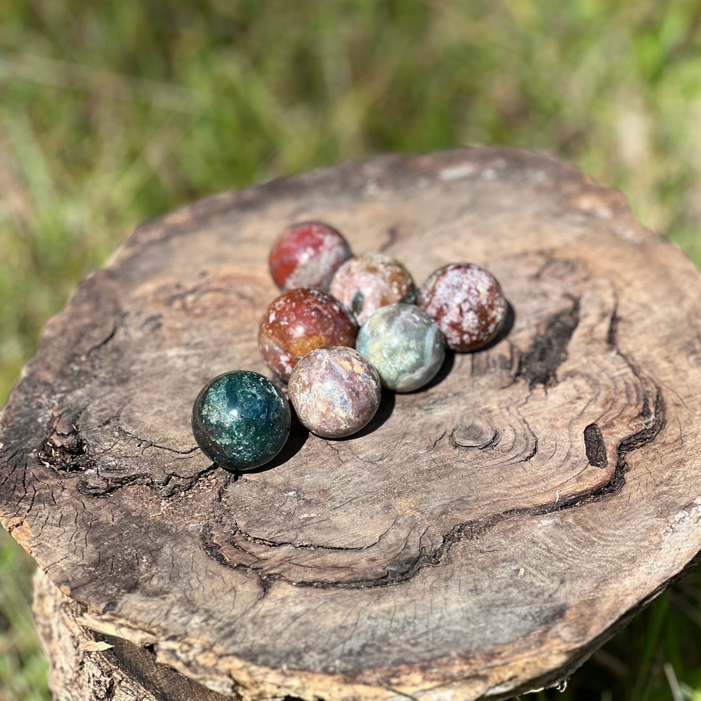 Ocean Jasper Mini Spheres