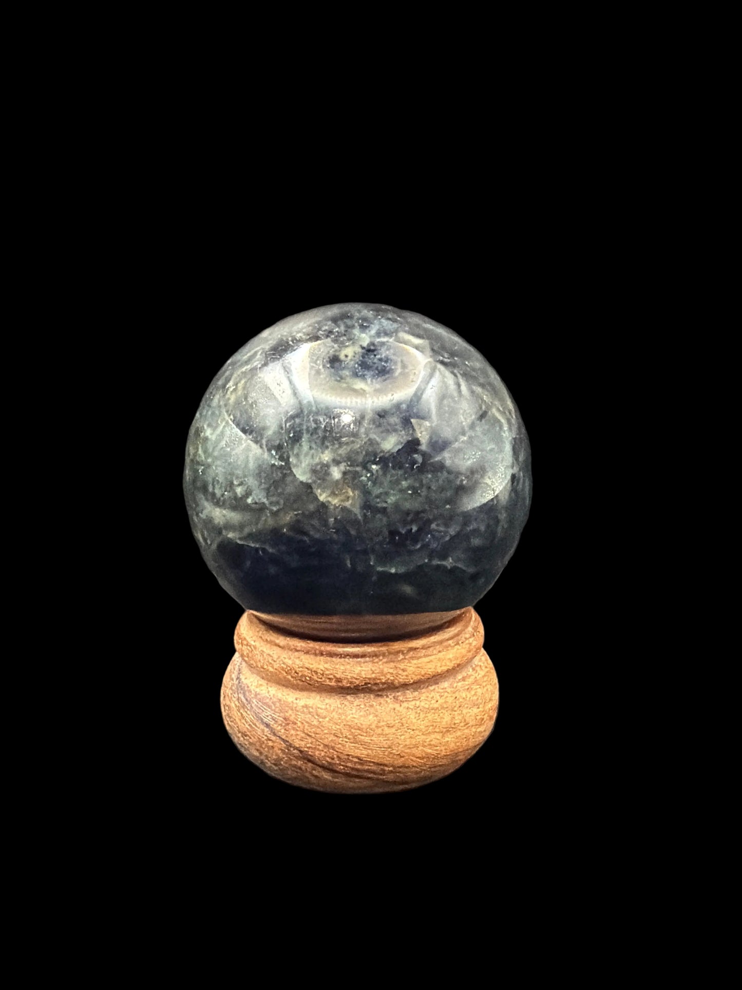 Iolite Water Sapphire Sphere