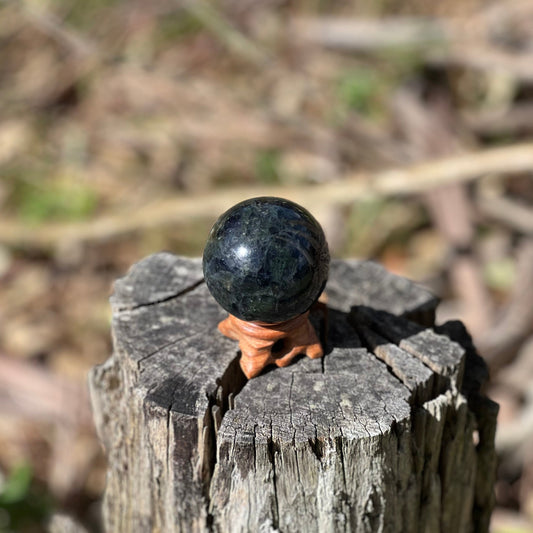 Iolite Water Sapphire Sphere