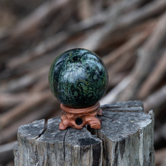 Kambaba Jasper Sphere