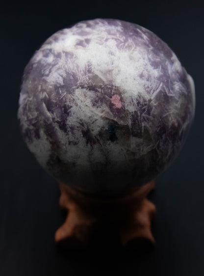 Lepidolite Sphere