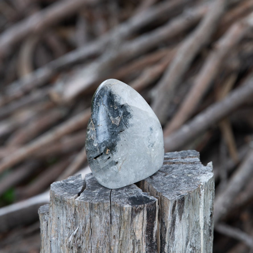 Tourmalinated Quartz Free Form